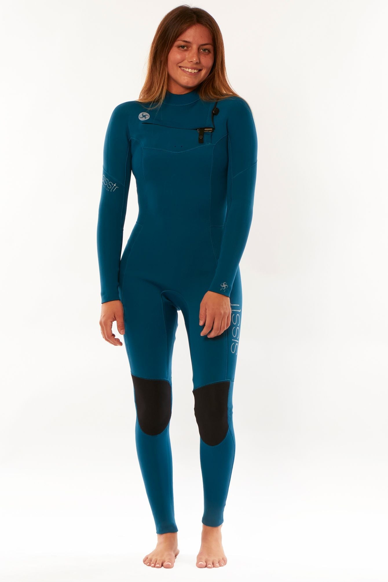 Sisstrevolution 7 Seas 3/2 Chest Full Wetsuit - laguna