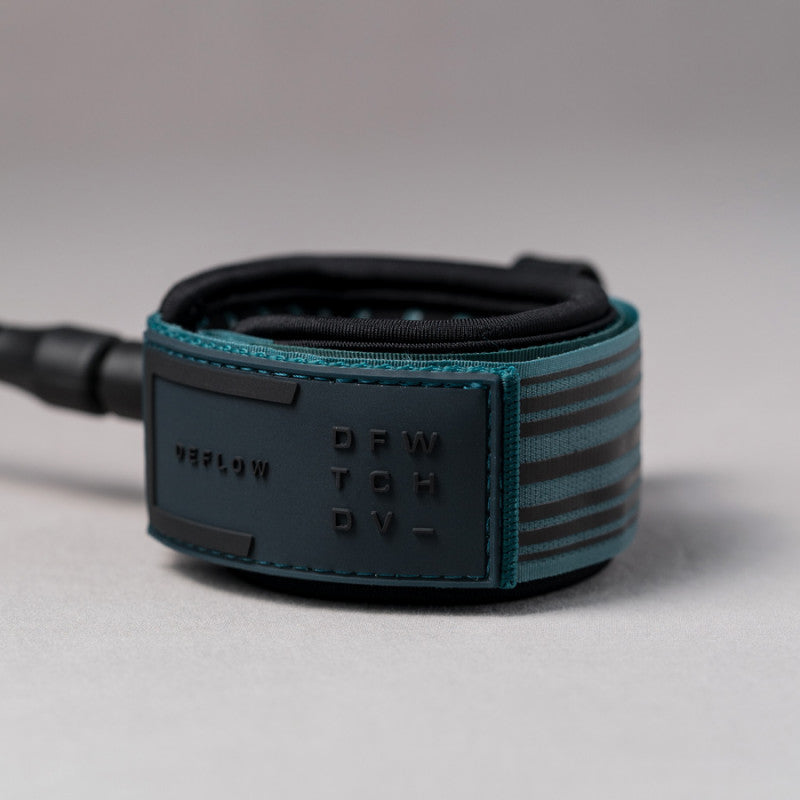 Deflow premium leash - green