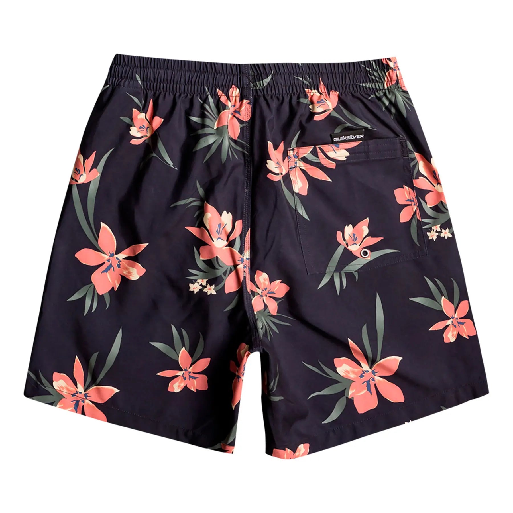 Quiksilver Everyday Mix Volley 17 Inch Swimsuit Black Pink Green