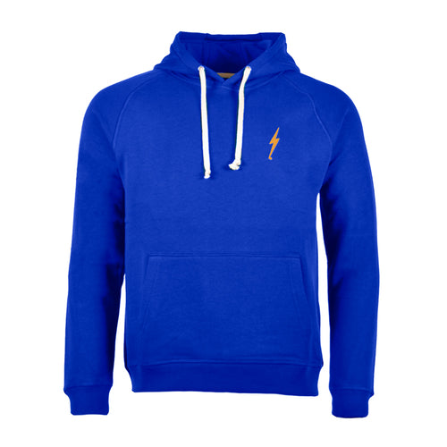 Lightning bolt hoddie-blue
