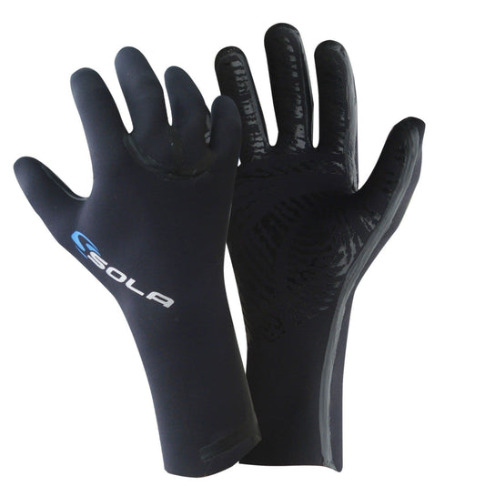 SOLA 3mm super stretch fluid seam gloves