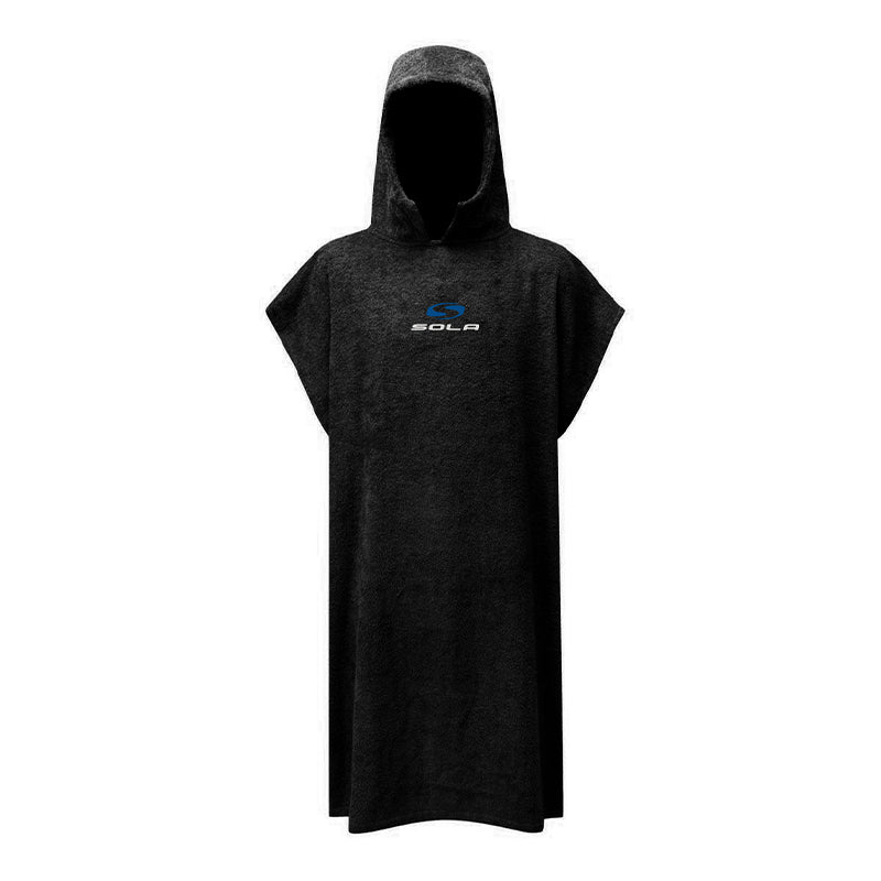 Sola Velour reactive Printed Poncho towel