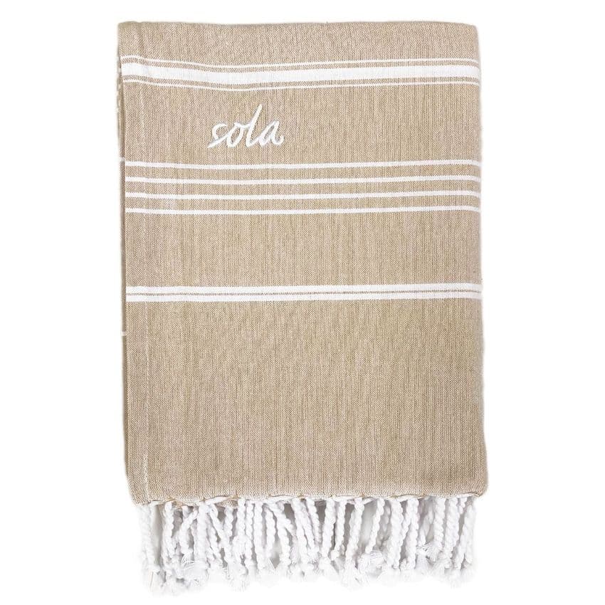 Sola Fouta Beach Towel