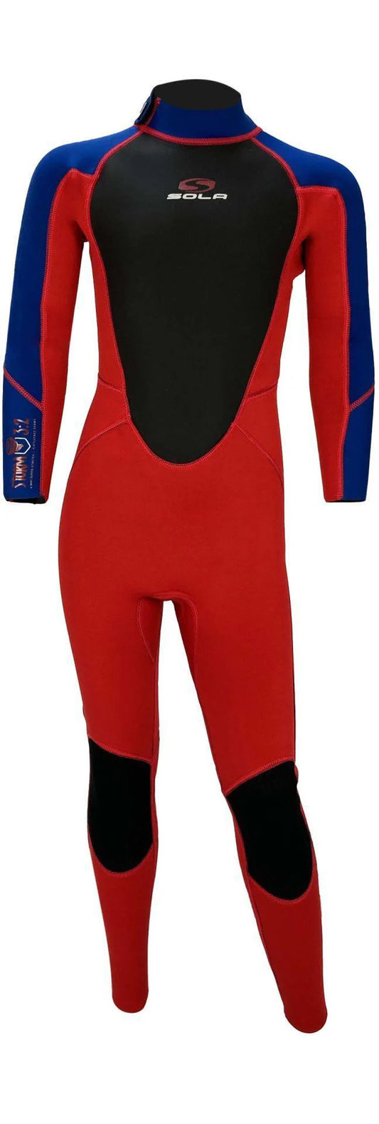 Sola Kids Storm Back Zip 3/2mm Fullsuit Wetsuit