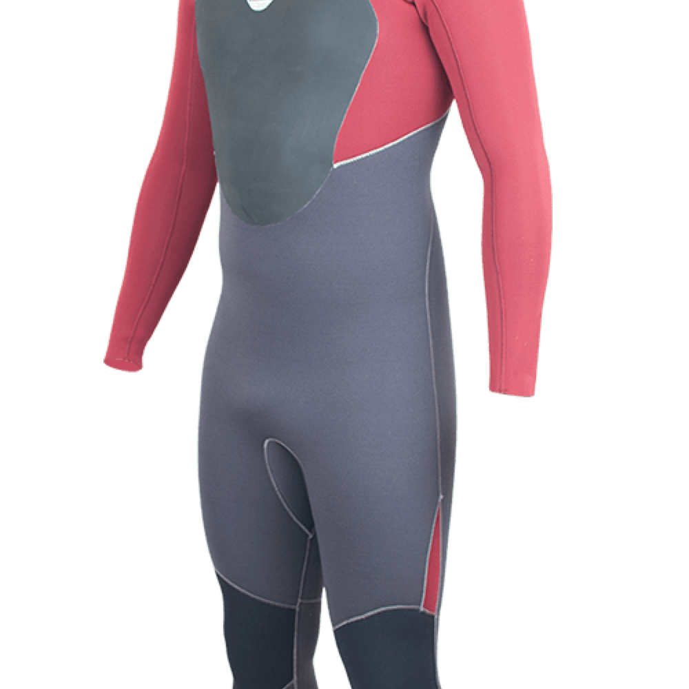 Alder Mens Stealth 3/2 GBS Full Suit - Red / Grey