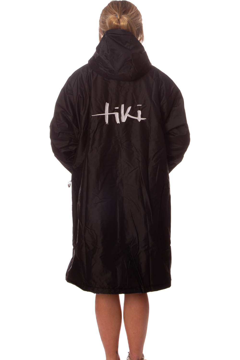 Tiki Tech Robe - Black/Petrol