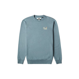 Vissla Cruize-In Crew Fleece - Blue Slate