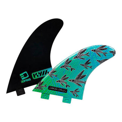 3D Fins - Akila Aipa Twin - Flying Fish (FCS1/Futures)