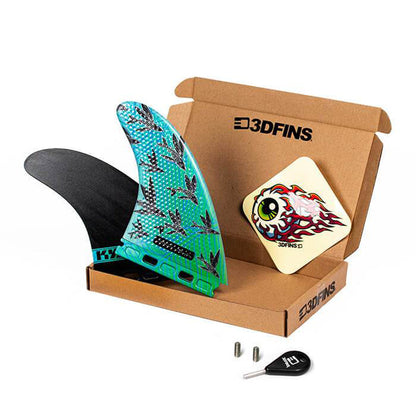 3D Fins - Akila Aipa Twin - Flying Fish (FCS1/Futures)