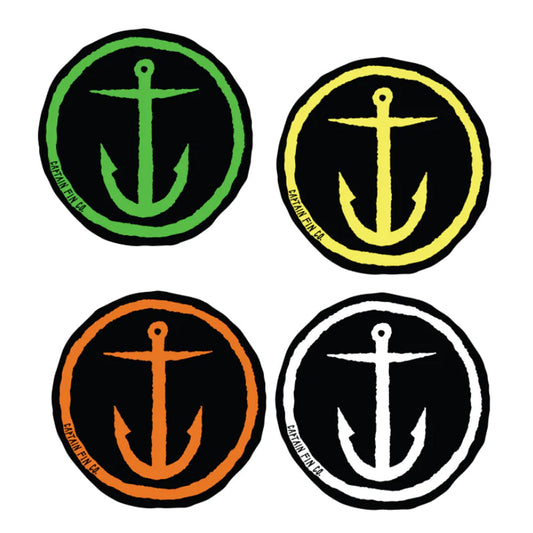 Captain Fin Sticker  - Original Anchor