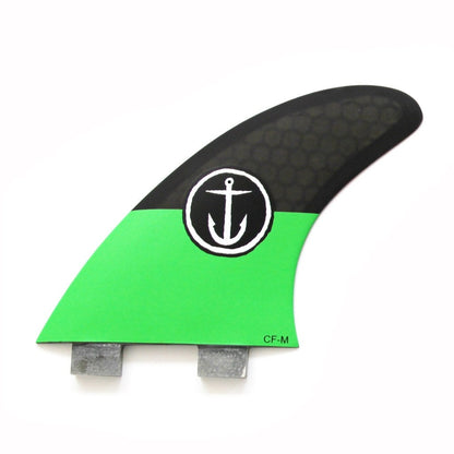 CF 5 Fin Medium - Green (FCS) - Captain Fin Co - UK