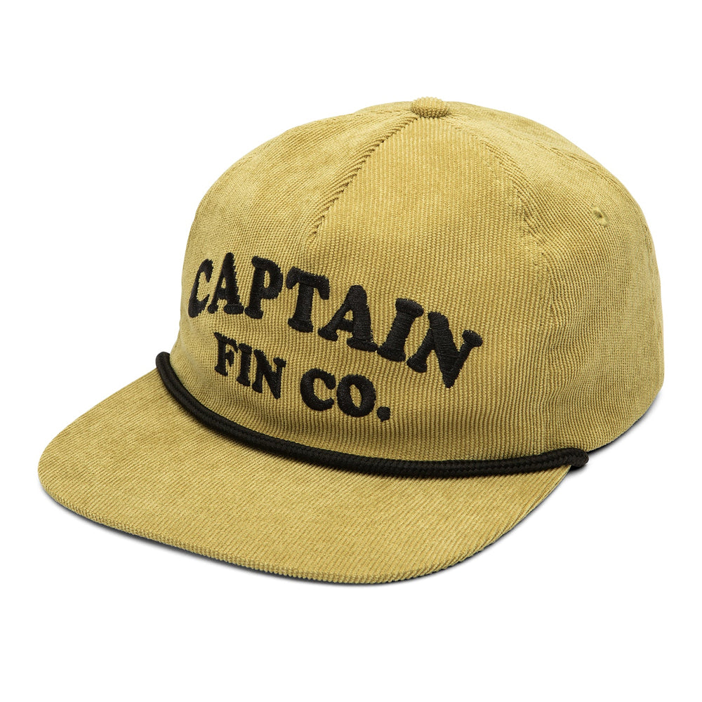 Lloyd Corduroy Hat - Mustard - Captain Fin Co - UK