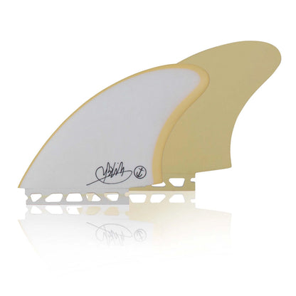 Mikey February Twin Keel - White (Futures) Twin Fins