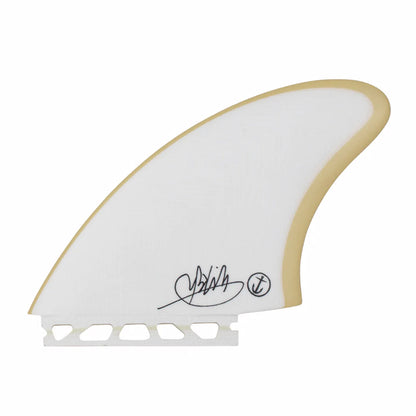 Mikey February Twin Keel - White (Futures) Twin Fins