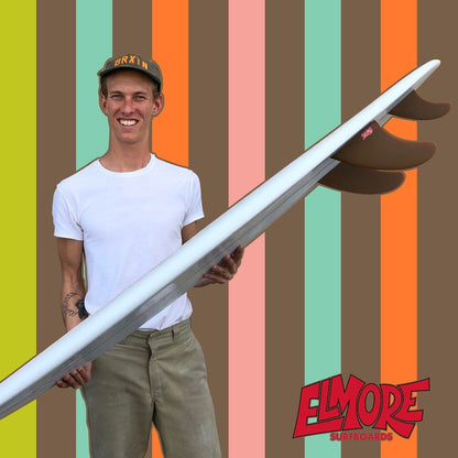 Troy Elmore Twin + Trailer - Brown (Futures) - Captain Fin Co - UK