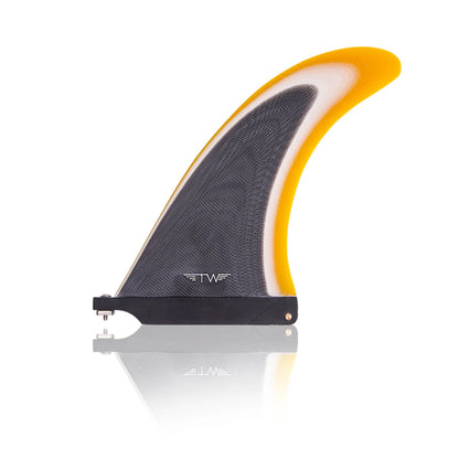 Tyler Warren Raked 8 - Black/White/Gold Single Fin