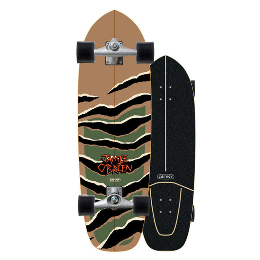 Carver Skateboards - 33.5" JOB Camo Tiger - CX Complete Surfskate