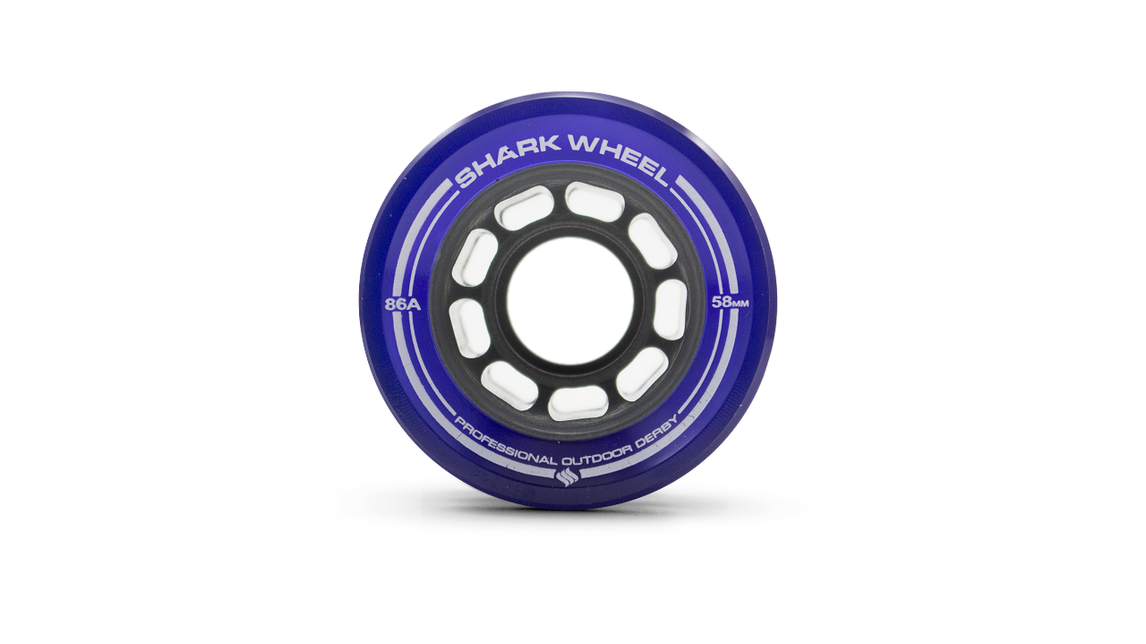 Shark Wheel - 58mm Outdoor Quad Derby - Purple